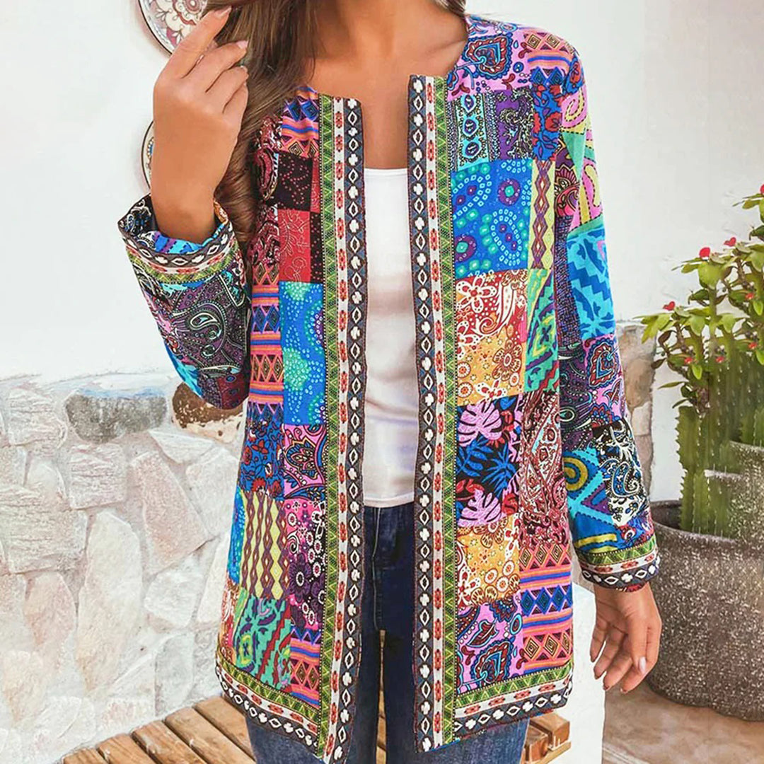 Eleganter leichter Baumwollmantel für Damen – ideal für Frühling, Übergangszeit und lässige Outfits