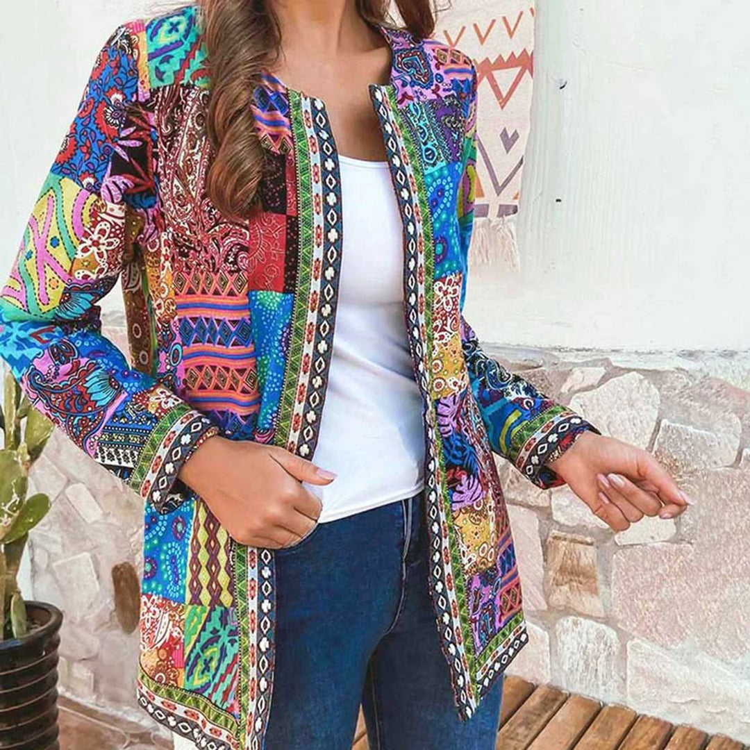 Eleganter leichter Baumwollmantel für Damen – ideal für Frühling, Übergangszeit und lässige Outfits