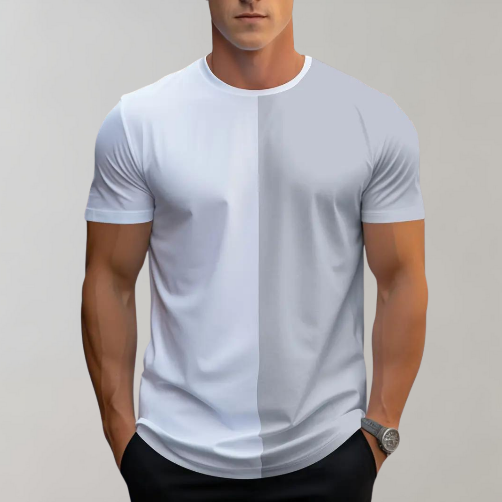 Stylowa T-shirt w Kolorowe Bloki Lex - Idealna dla Każdego Stylu