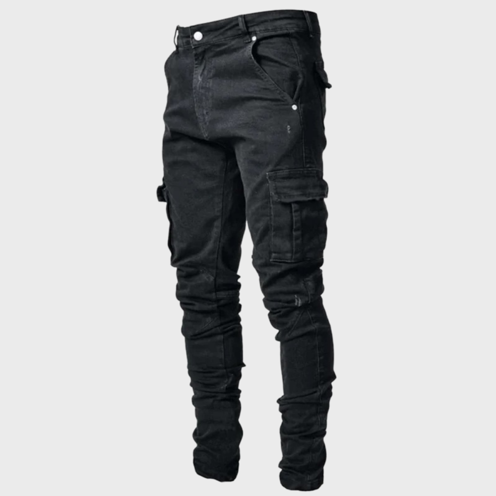 Herren Ultra Bequeme und Hoch Elastische Jeans - Jakki