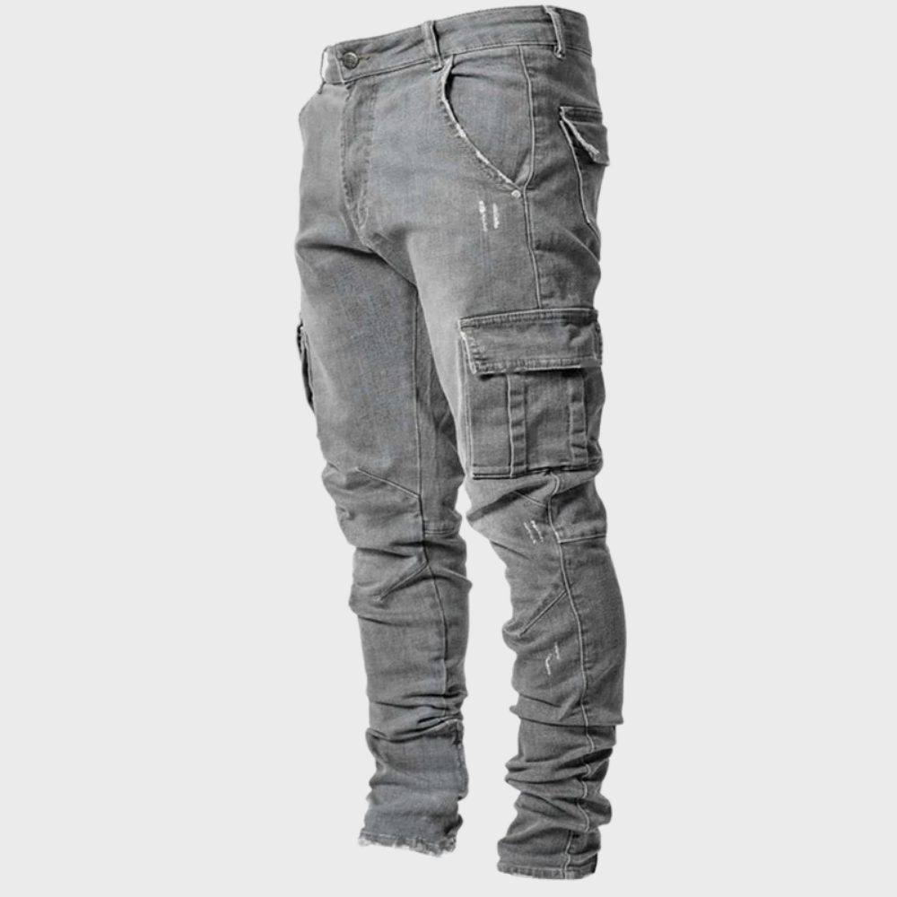 Herren Ultra Bequeme und Hoch Elastische Jeans - Jakki