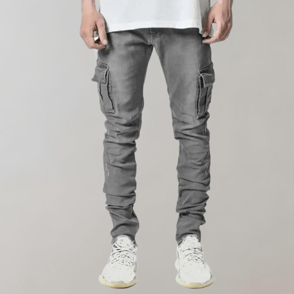 Herren Ultra Bequeme und Hoch Elastische Jeans - Jakki