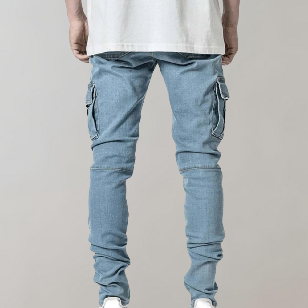 Herren Ultra Bequeme und Hoch Elastische Jeans - Jakki