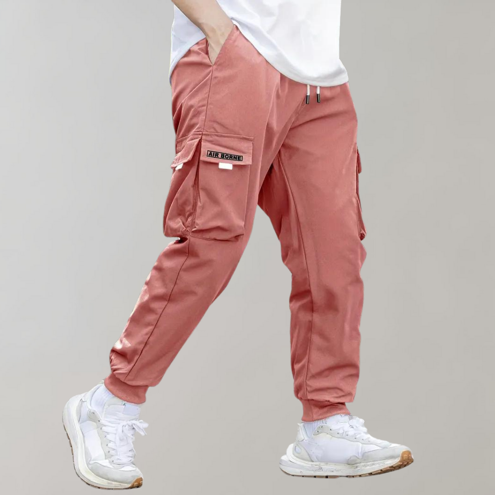 Stilvolle Herrenhose mit verstellbarem Kordelzug und praktischen Klappentaschen von Anchor