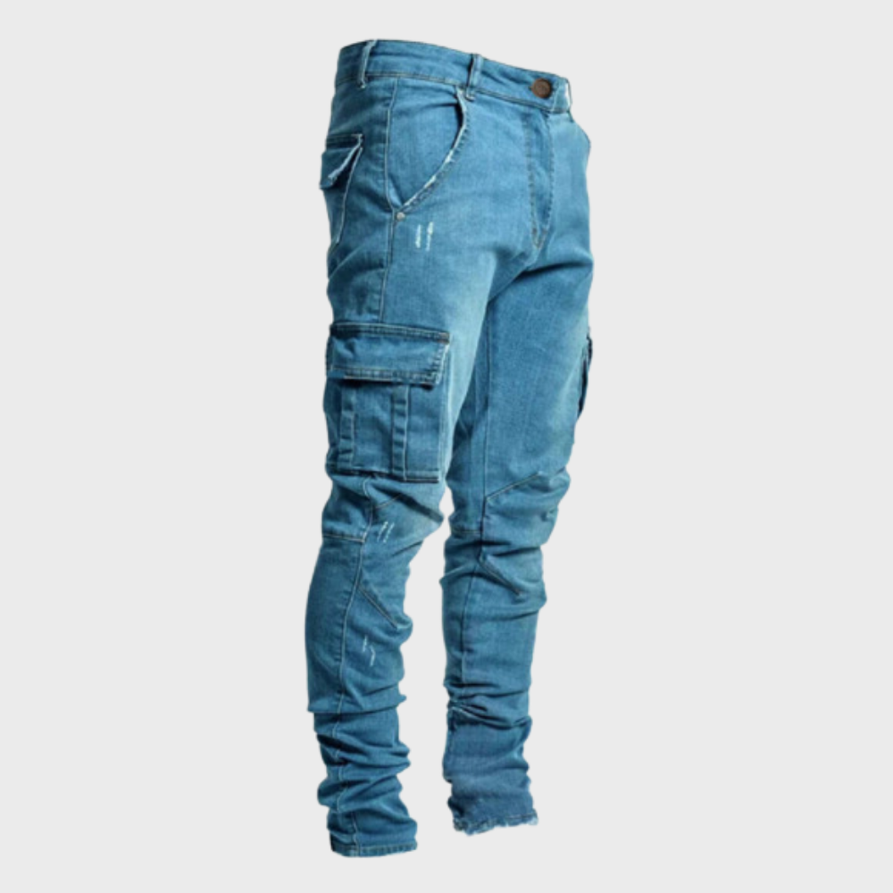 Rene - Bequeme Herren Cargo-Hosen für einen entspannten Stil