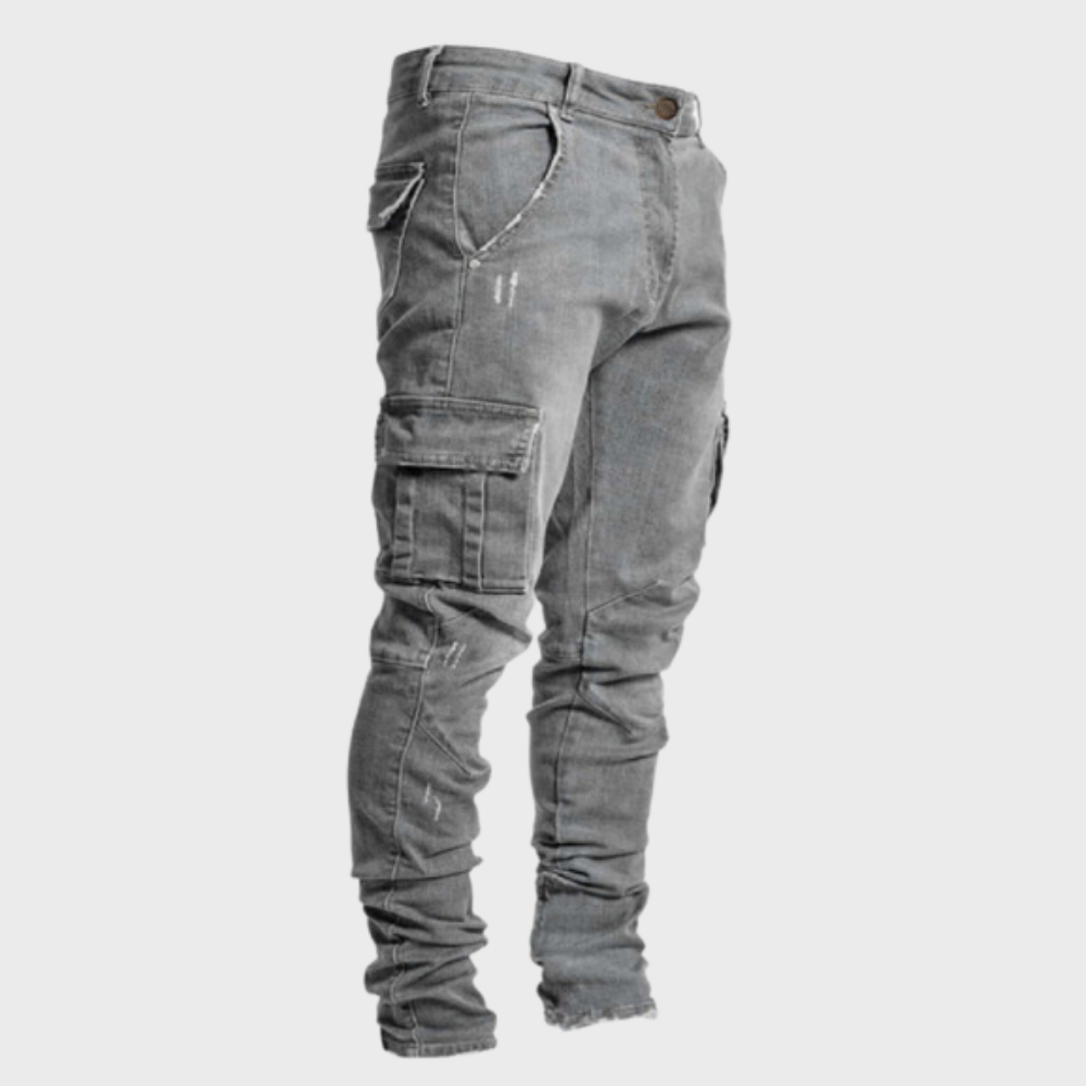 Rene - Bequeme Herren Cargo-Hosen für einen entspannten Stil