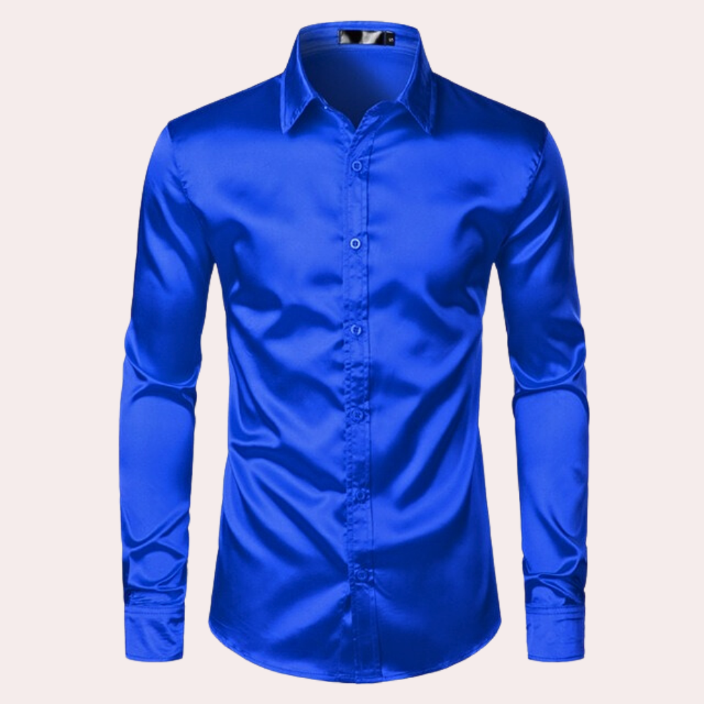 Lucien Elegant Long Men's Shirt - Sophisticated Style Meets Ultimate Comfort