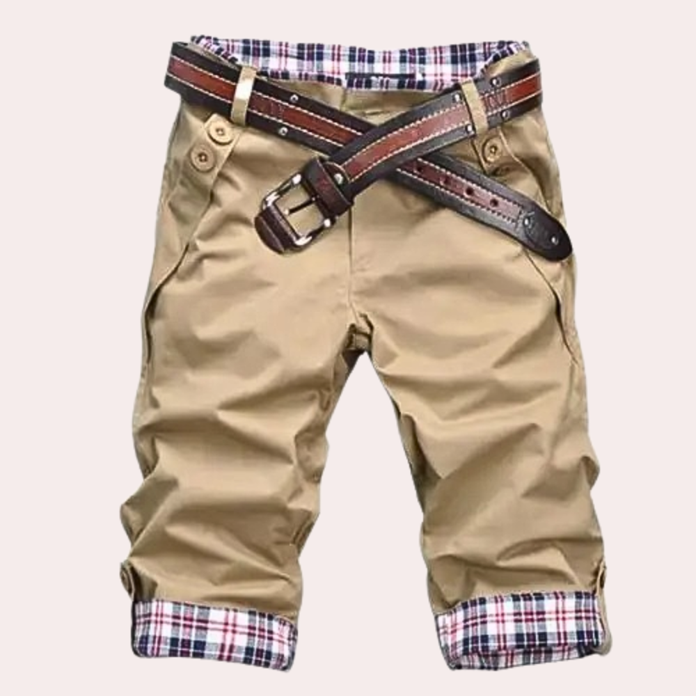 Entdecke den perfekten Look mit den stilvollen Herren-Shorts Curtis – ideal für jede Gelegenheit!