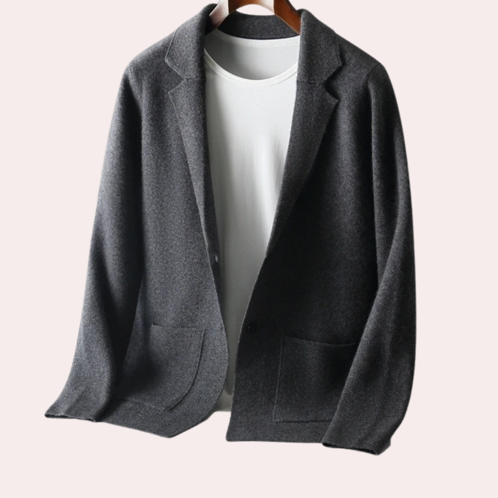 Angus - Stilvolle und kuschelige Strickjacke für Männer