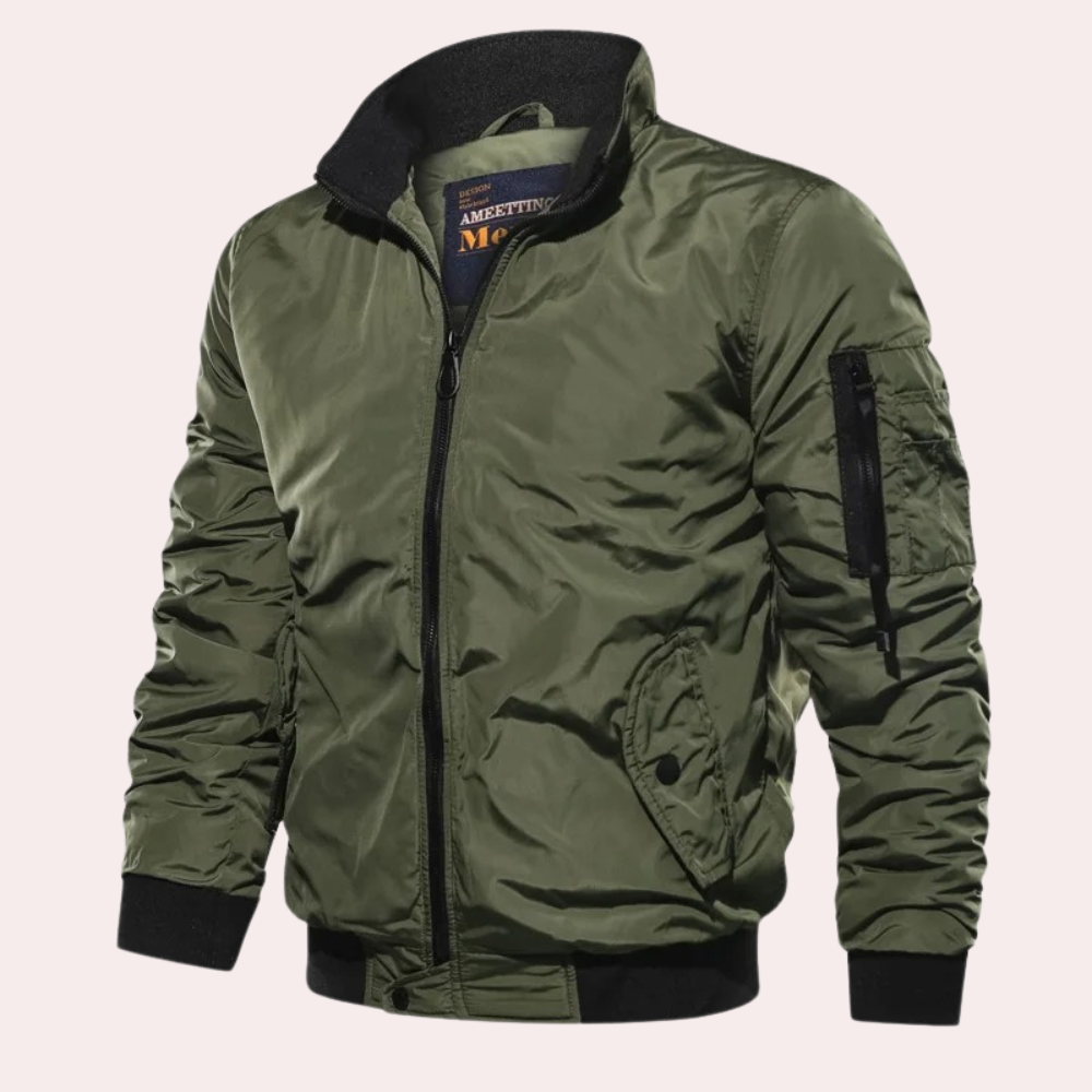Nicolas - Modische und winddichte Herren-Bomberjacke