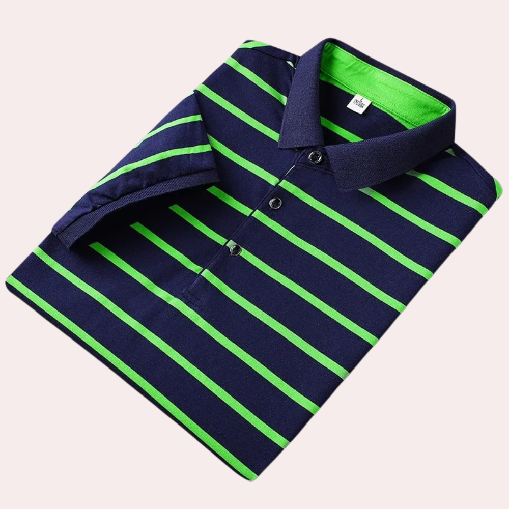 Męska polo koszulka Smart Stripe - Jett