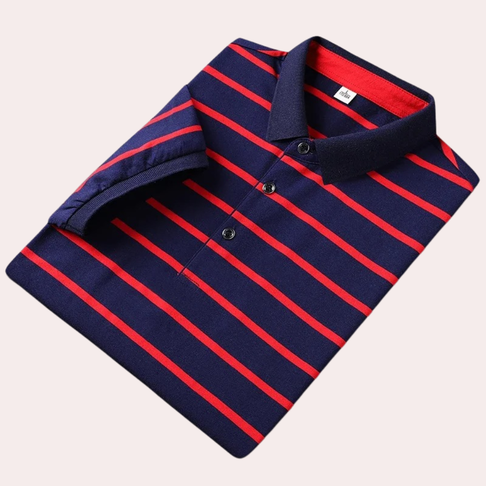 Męska polo koszulka Smart Stripe - Jett