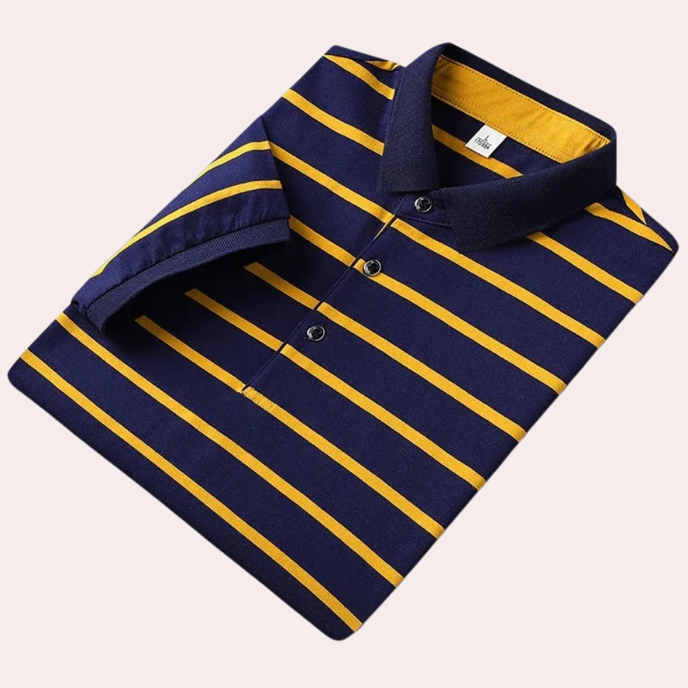 Męska polo koszulka Smart Stripe - Jett