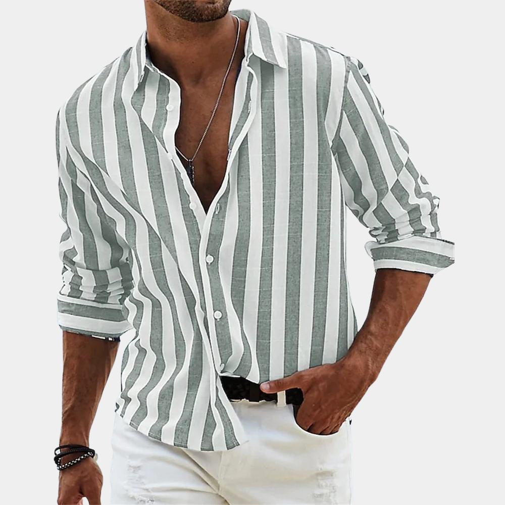 Streifen-Herrenhemd aus der Kollektion Nico – Elegant und Stilvoll