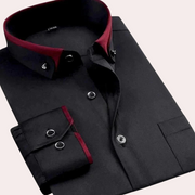 Stylowa męska koszula Caspian z eleganckimi i wyrafinowanymi guzikami