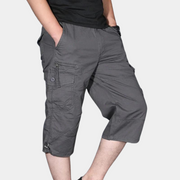 Enzio - Elegante Dreiviertel-Cargo-Hosen für Herren