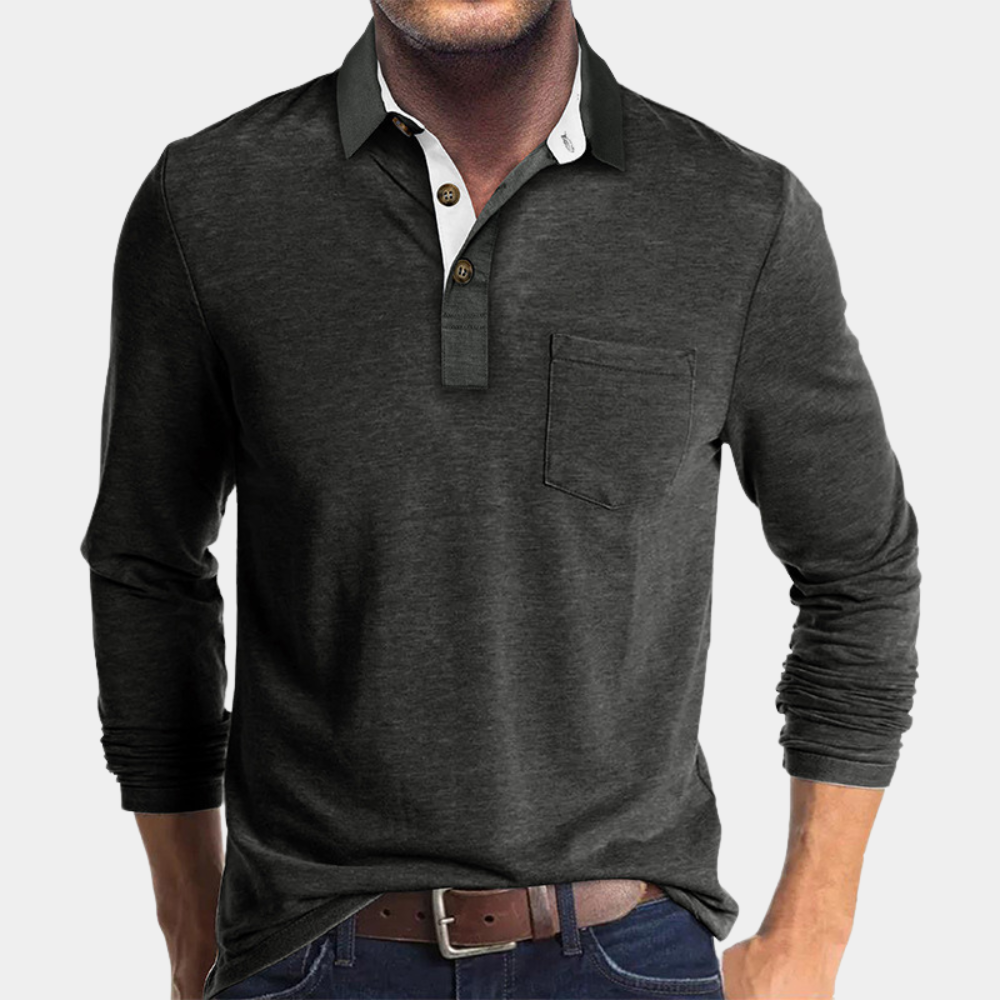 Peter - Eleganckie i nowoczesne polo męskie dla doskonałego stylu