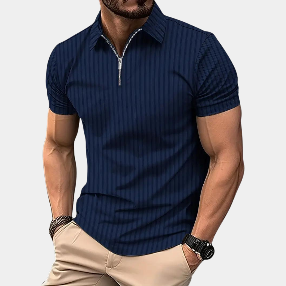 Chic and Cozy Men's Polo Shirt