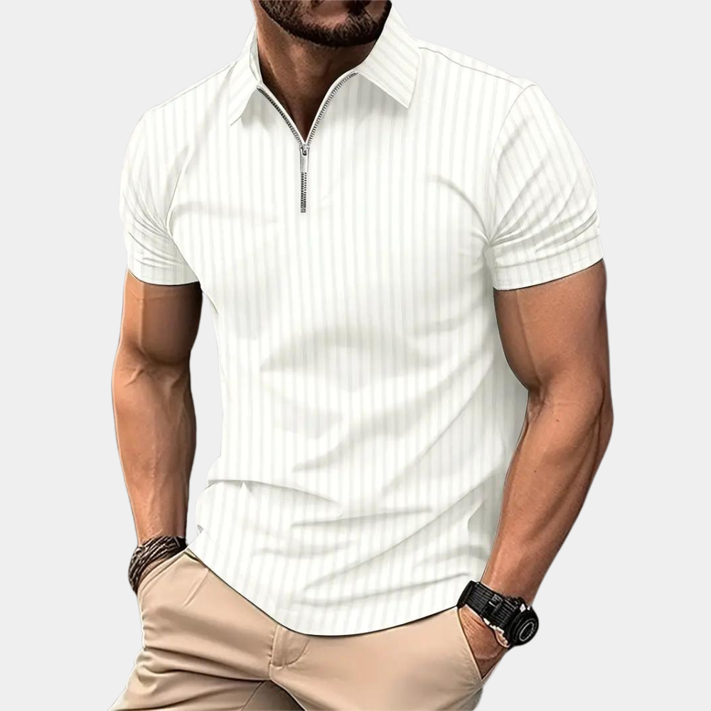 Elegancka i komfortowa koszulka polo męska