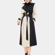 Laura - Eleganter Damen-Trenchcoat mit markantem Gürtel