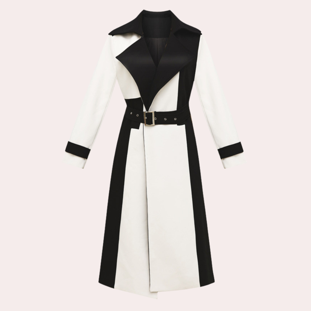Laura - Eleganter Damen-Trenchcoat mit markantem Gürtel