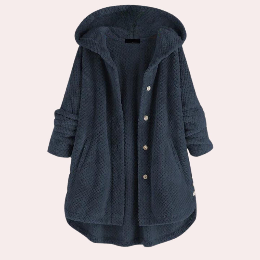 Schicke Damenjacke mit trendiger Kapuze