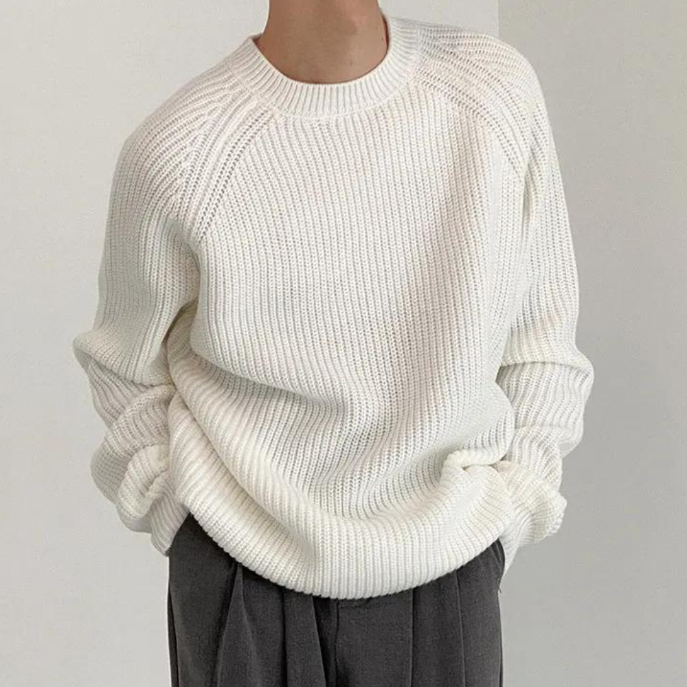 Audrick - Stilvoller und bequemer langärmeliger Strickpullover für Männer
