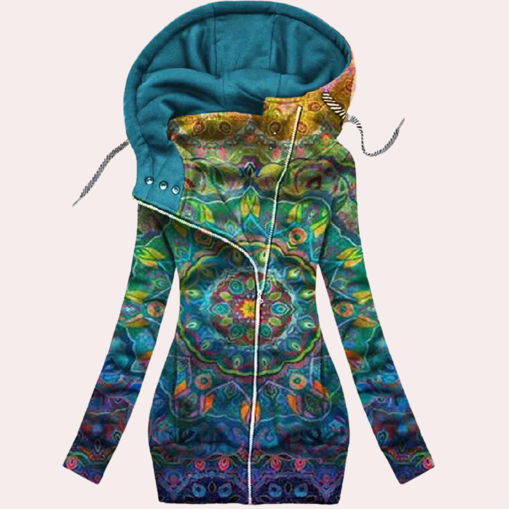 Leichte Damen Baumwolljacke mit Kapuze – Lässige Übergangsjacke für den Frühling