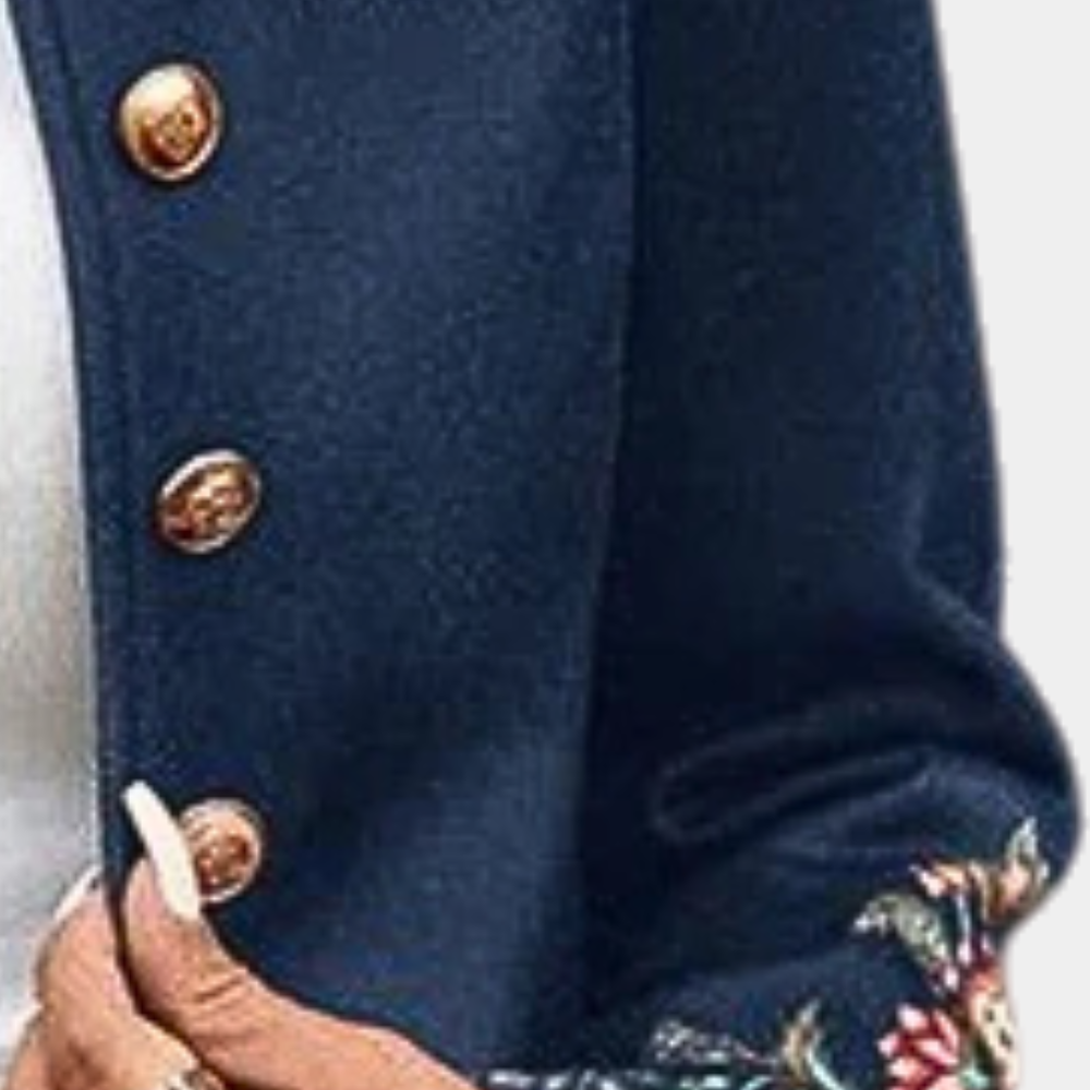 Stilvolle, leichte Baumwolljacke für Damen – Eleganter Frühlingslook mit bestickten Details