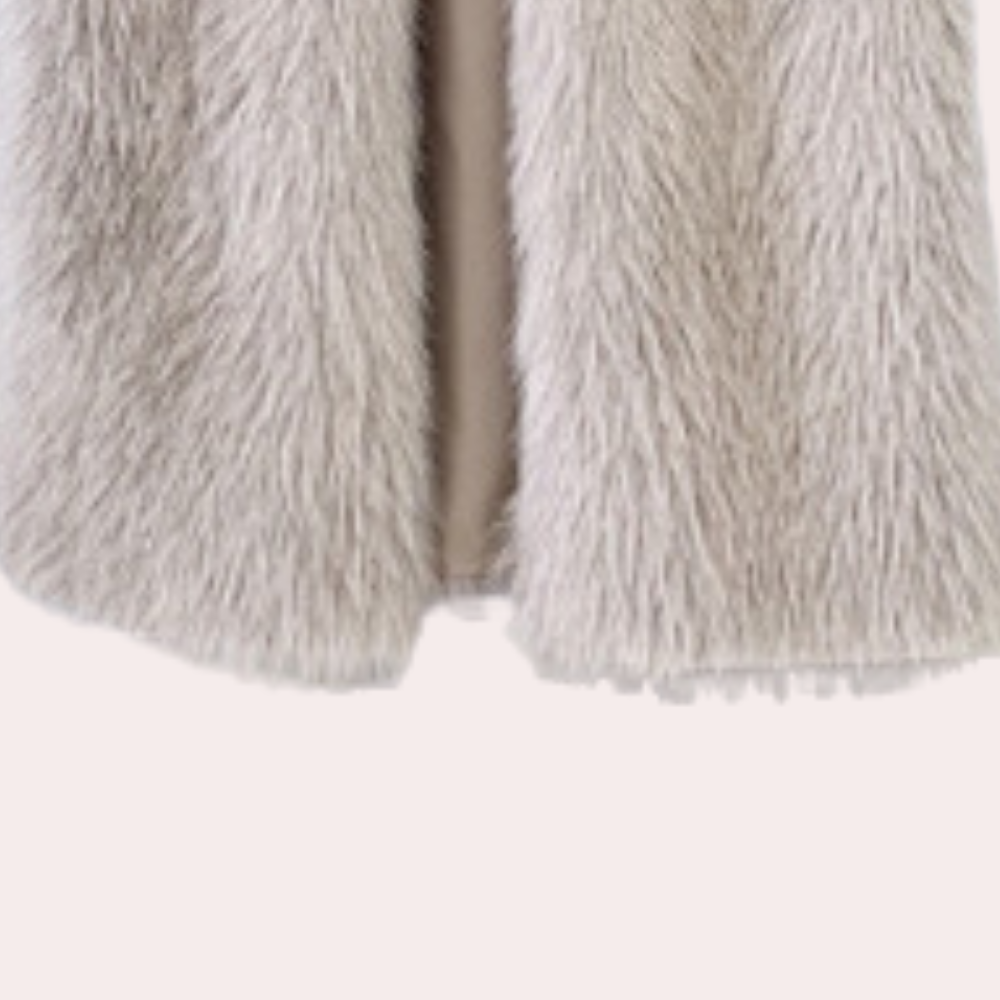 Liliana - Eleganter, luxuriöser Plüsch-Wintermantel für Damen