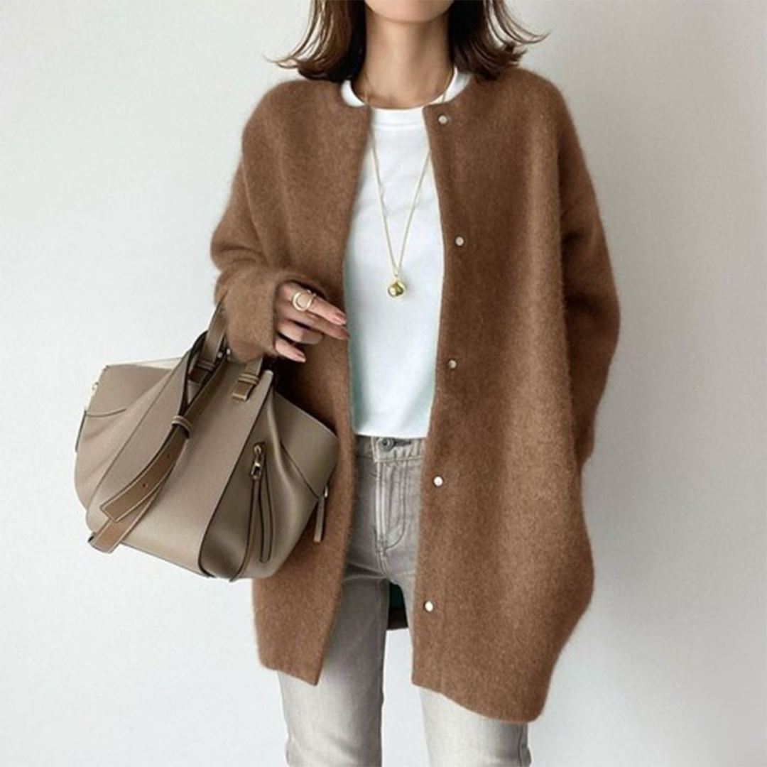 Maria™ - Eleganter Baumwollcardigan