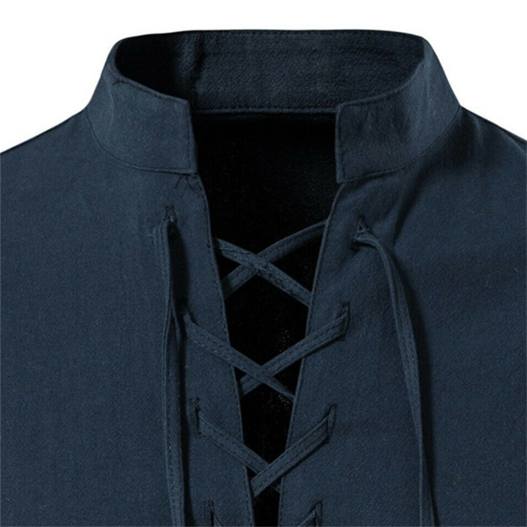 LASZLO V-Neck Shirt - Timeless Elegance for Every Occasion
