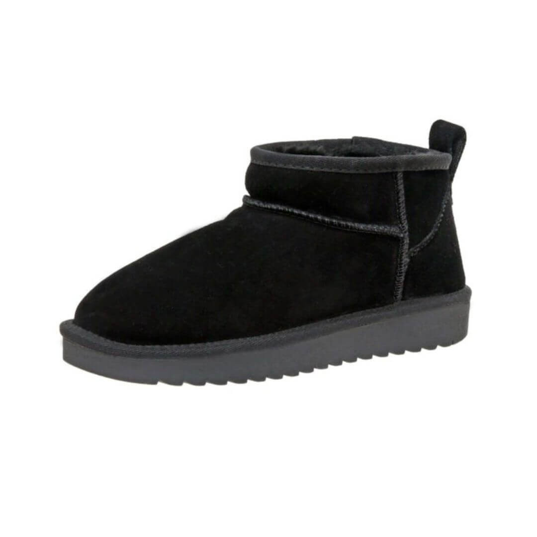 Audrey - Bequeme Stiefel mit Synthetischem Fell für Damen