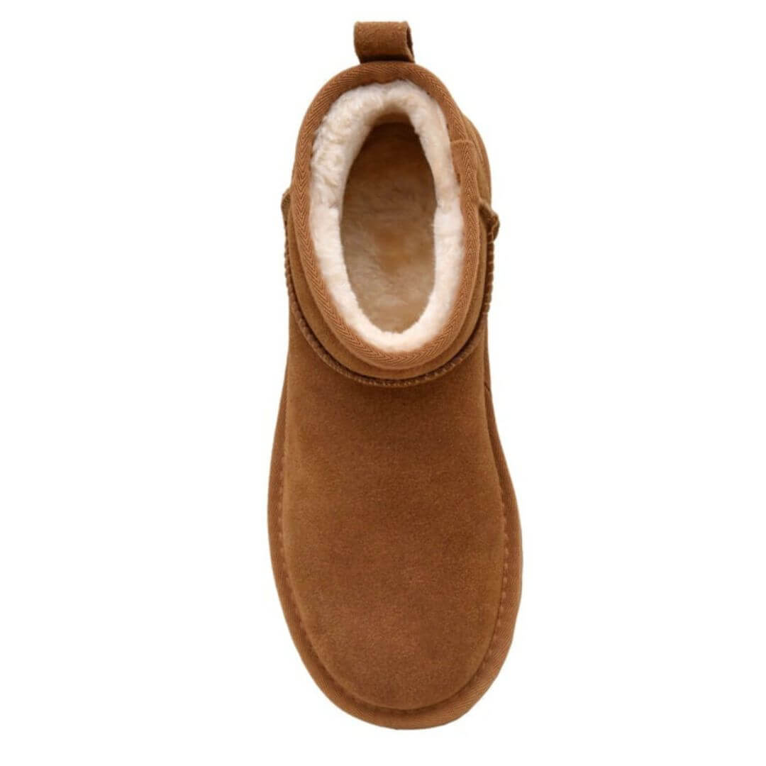 Audrey - Bequeme Stiefel mit Synthetischem Fell für Damen
