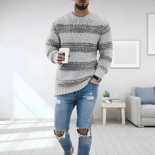 Fabrice™ Stylish Knit Sweater