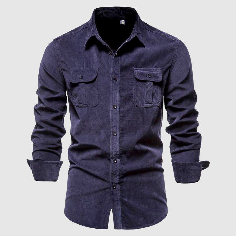 Moderne taillierte Herren-Casual-Weste mit hohem Bund