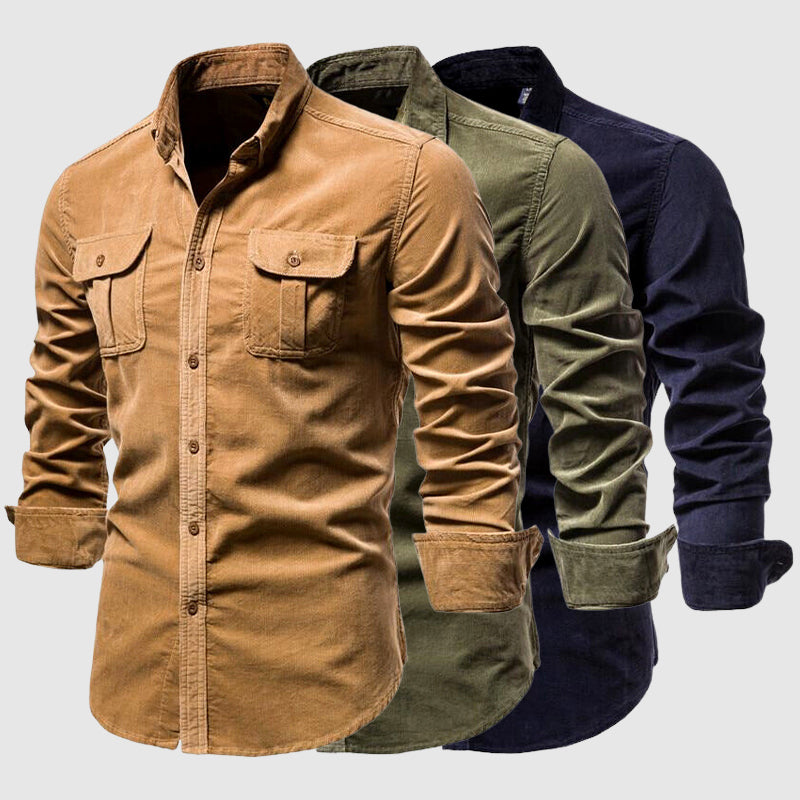 Moderne taillierte Herren-Casual-Weste mit hohem Bund