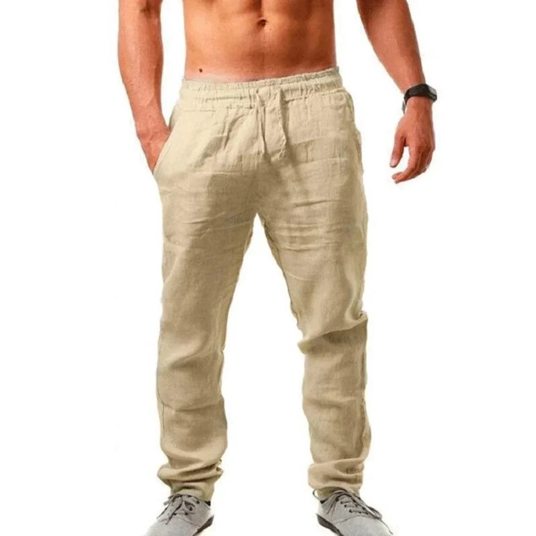 Stilvolle und bequeme Herren-Leinenhose ARNO für luxuriösen Komfort