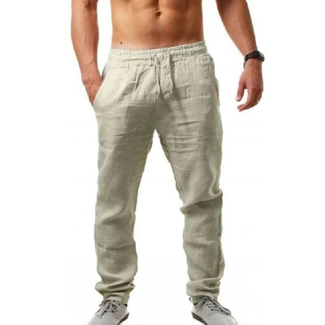 Stilvolle und bequeme Herren-Leinenhose ARNO für luxuriösen Komfort