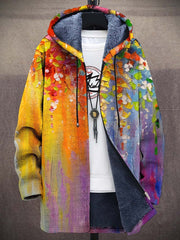 Elouera | Luxuriöse, kunstinspirierte Strickjacke