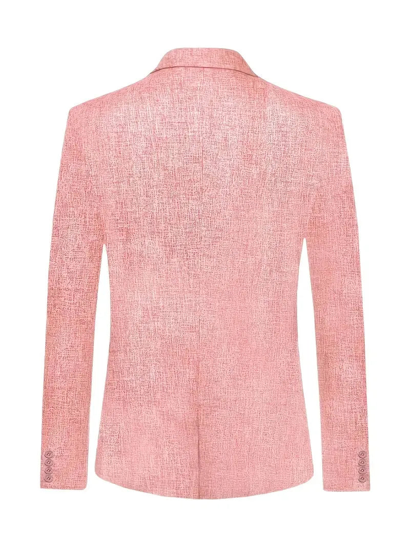 Elegante, lässige Herrenjacke aus leichter Baumwolle für den Herbst
