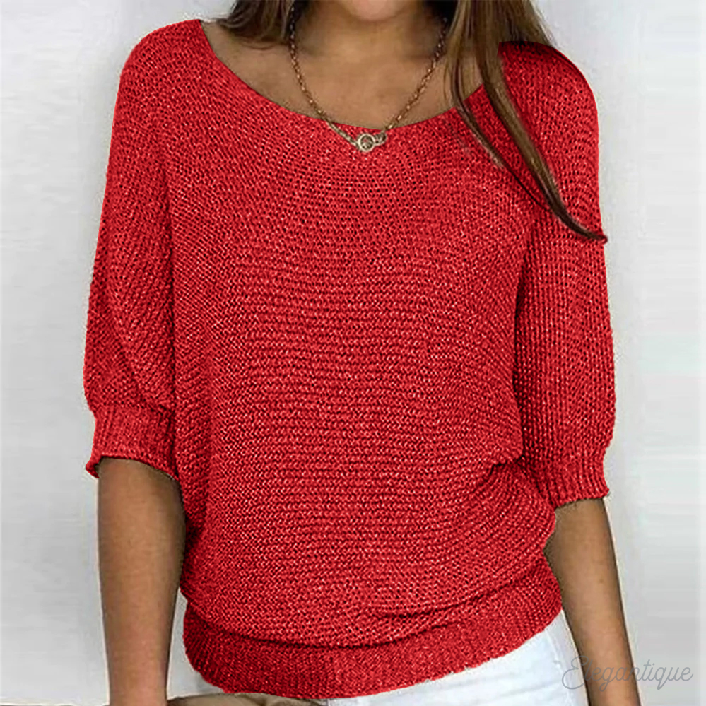 Stylischer Vintage-Look Oversize-Pullover für Damen – äußerst bequem