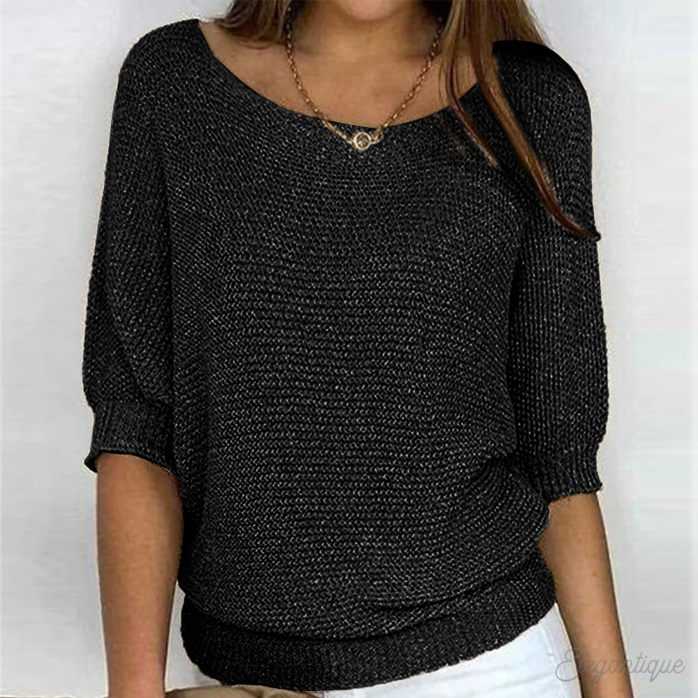 Stylischer Vintage-Look Oversize-Pullover für Damen – äußerst bequem