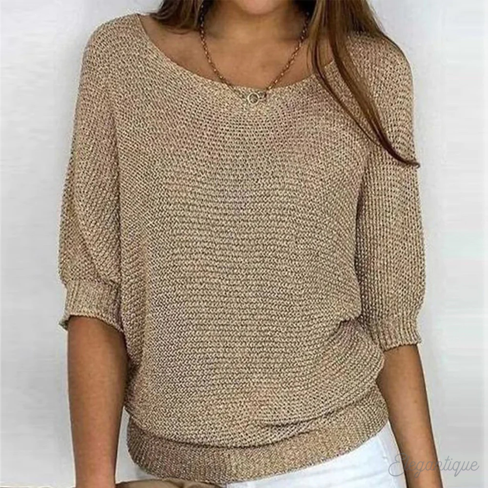 Stylischer Vintage-Look Oversize-Pullover für Damen – äußerst bequem