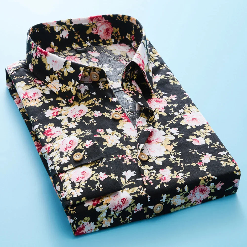 Elegancka męska koszula Floris dla idealnego stylu