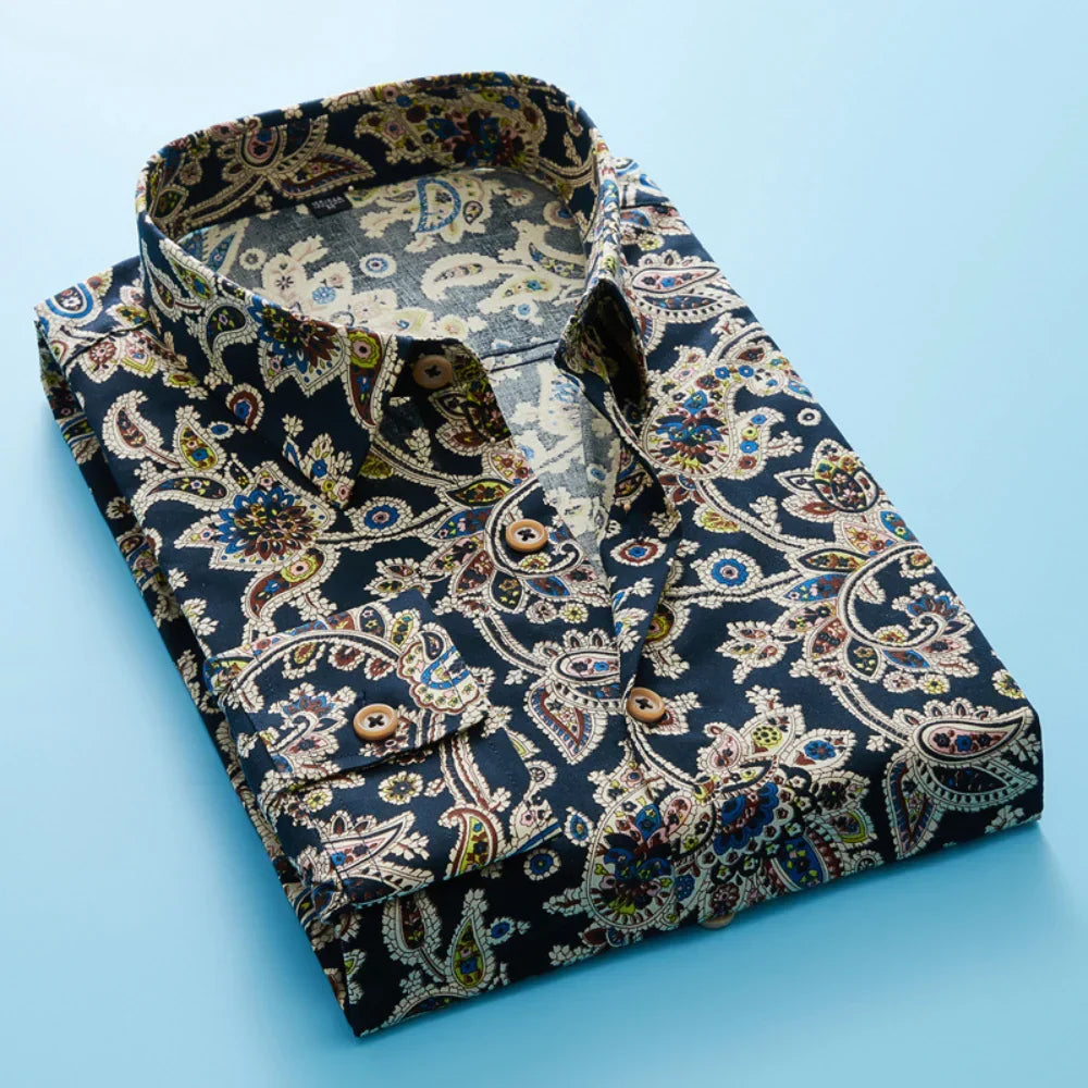 Elegancka męska koszula Floris dla idealnego stylu