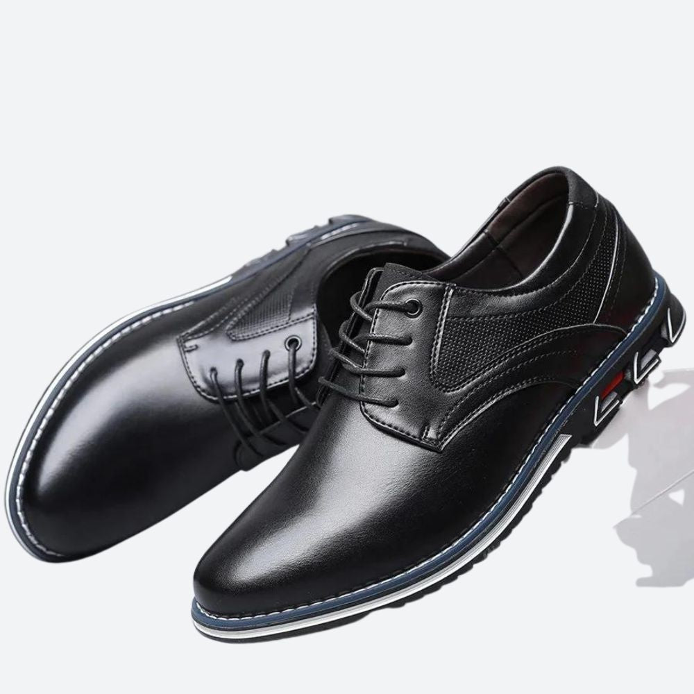 Stilvolle Herrenschuhe aus Leder - Franz