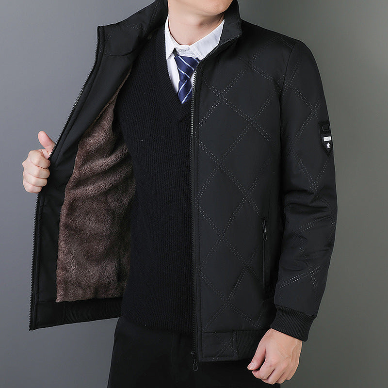 Steppjacke mit Reißverschluss – Elegante Übergangsjacke für Alltag und Business