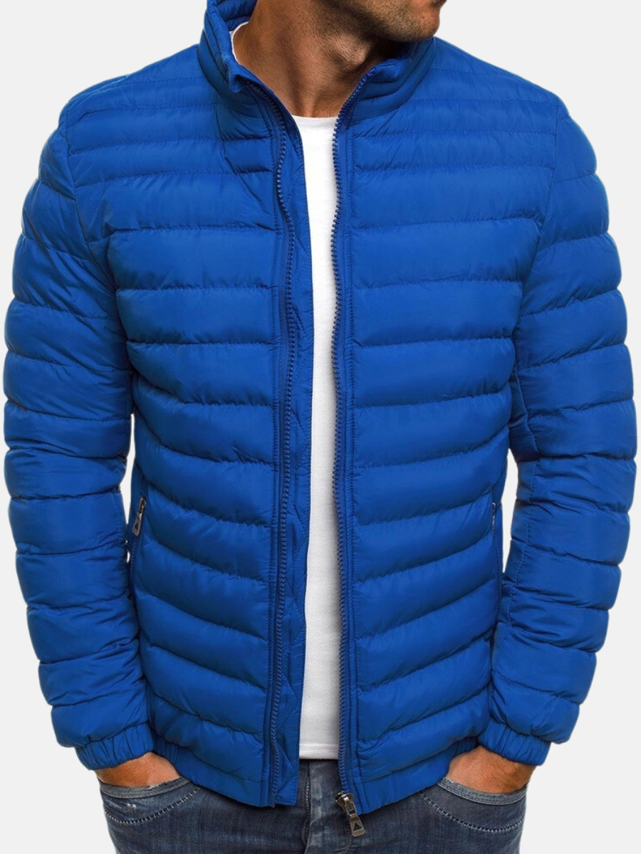 Leichte Steppjacke mit Reißverschluss – Stilvolle Übergangsjacke für Alltag & Freizeit