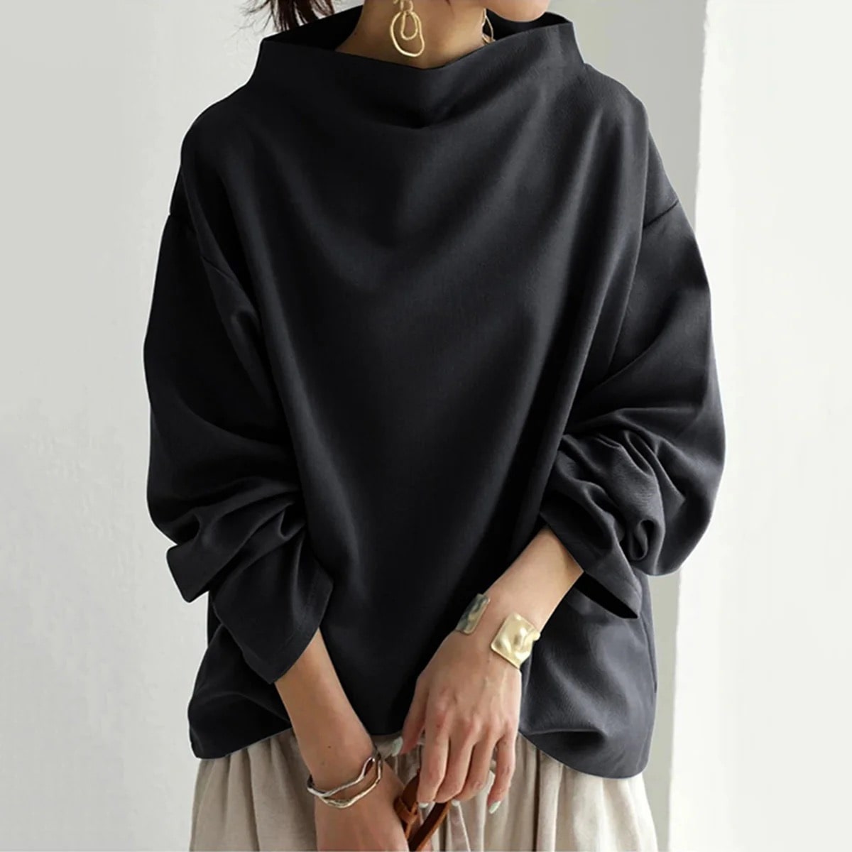 Alice - Eleganter Baumwollpullover